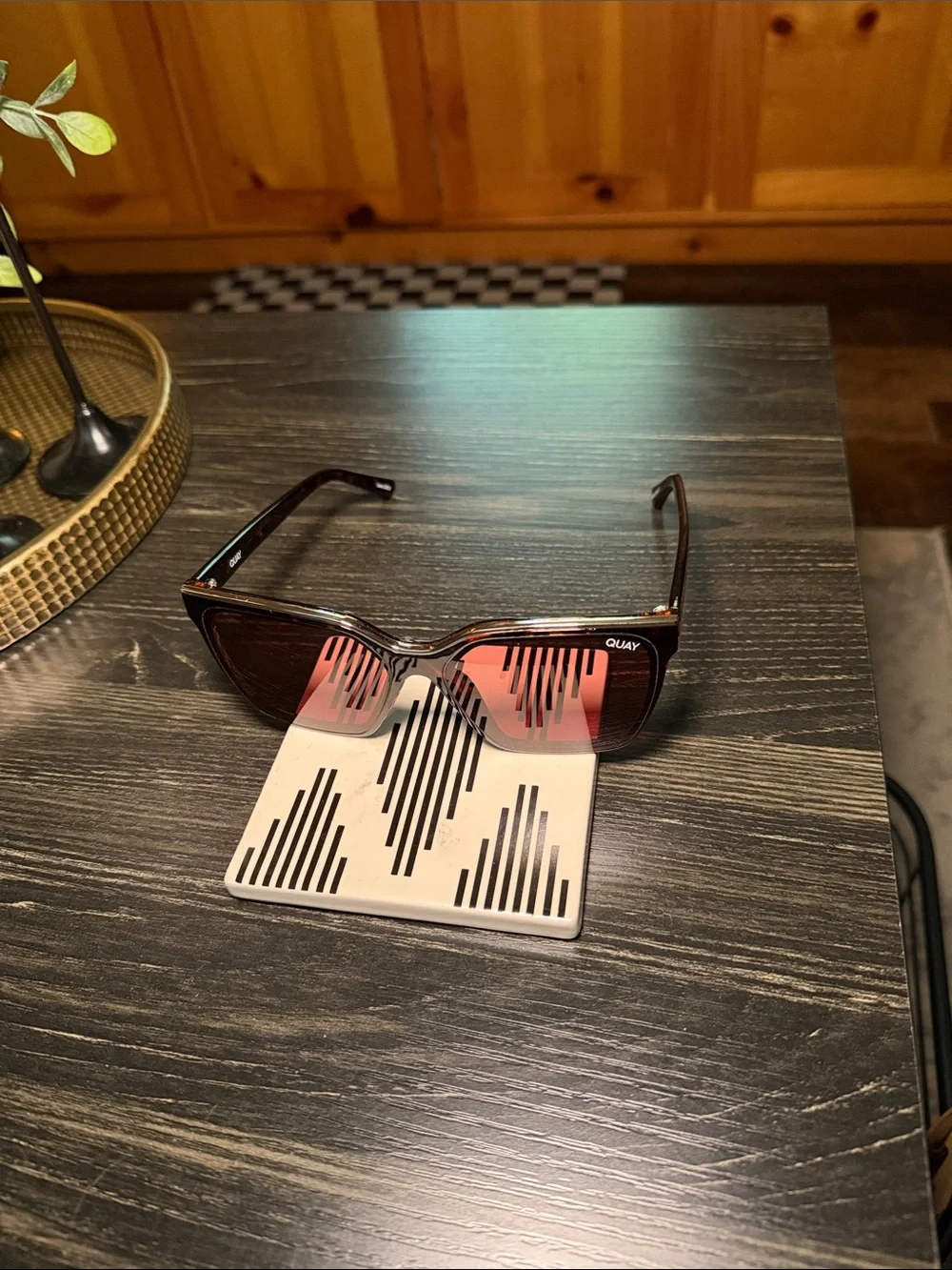 Quay Australia Tortoise & Gold Sunglasses